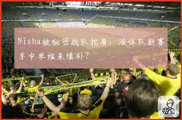 Nisha被秘密战队挖角,液体队新赛季中单谁来填补?